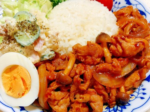 豚肉×玉ねぎのすぐできレシピ♪ポークチャップ